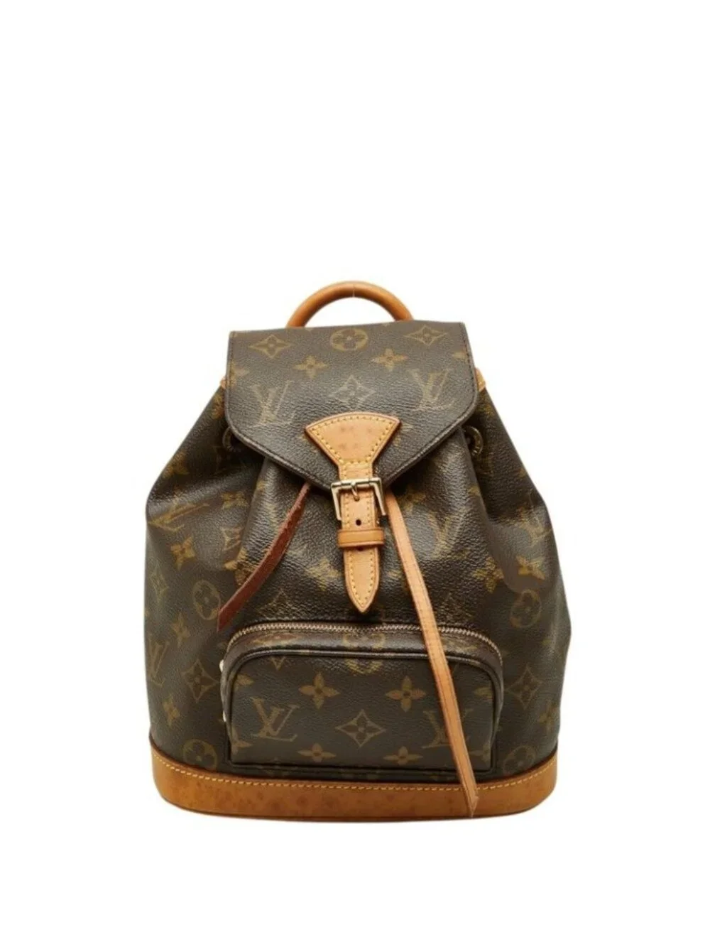Louis Vuitton Monogram Mini Montsouris Backpack Brown Leather
